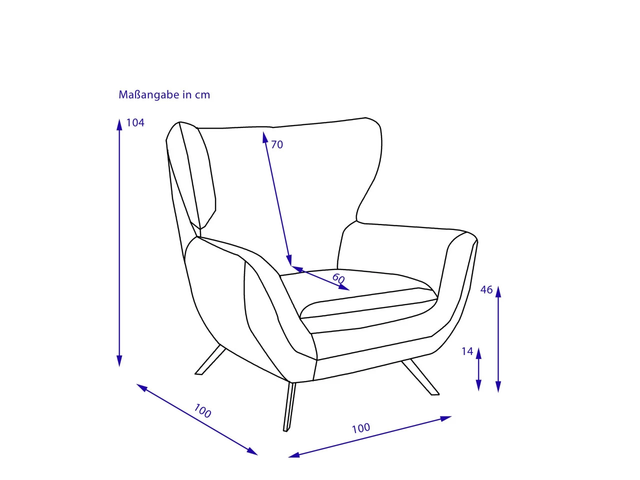 Hochlehnsessel CHARLSTON – Bild 4