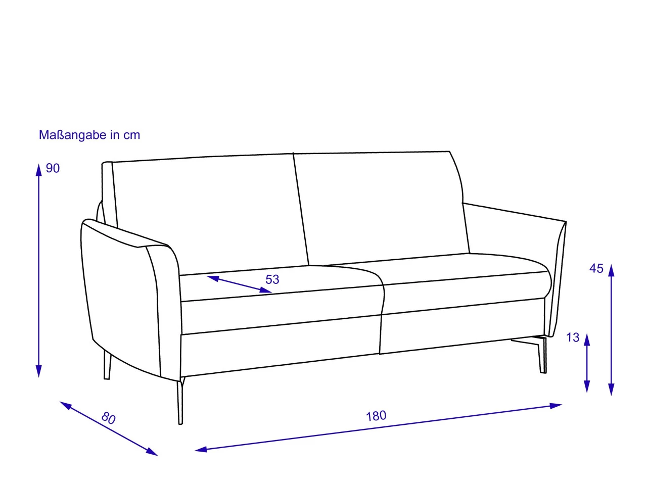 Sofa 2,5 Sitzer MONDO BELA – Bild 5