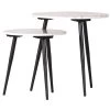 Beistelltischset 1-2 MARMORO