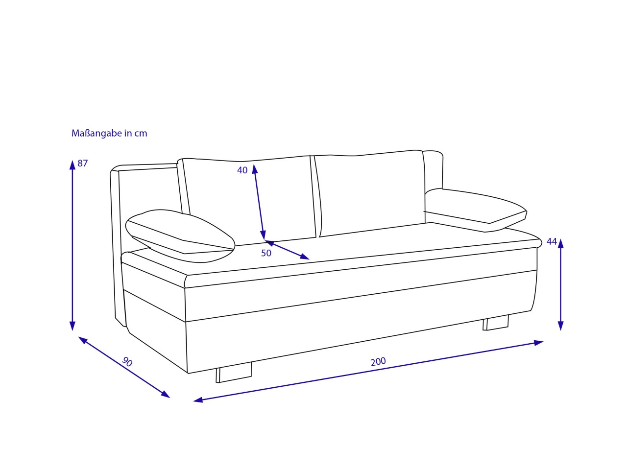 Schlafsofa HARPER KILLIS – Bild 5