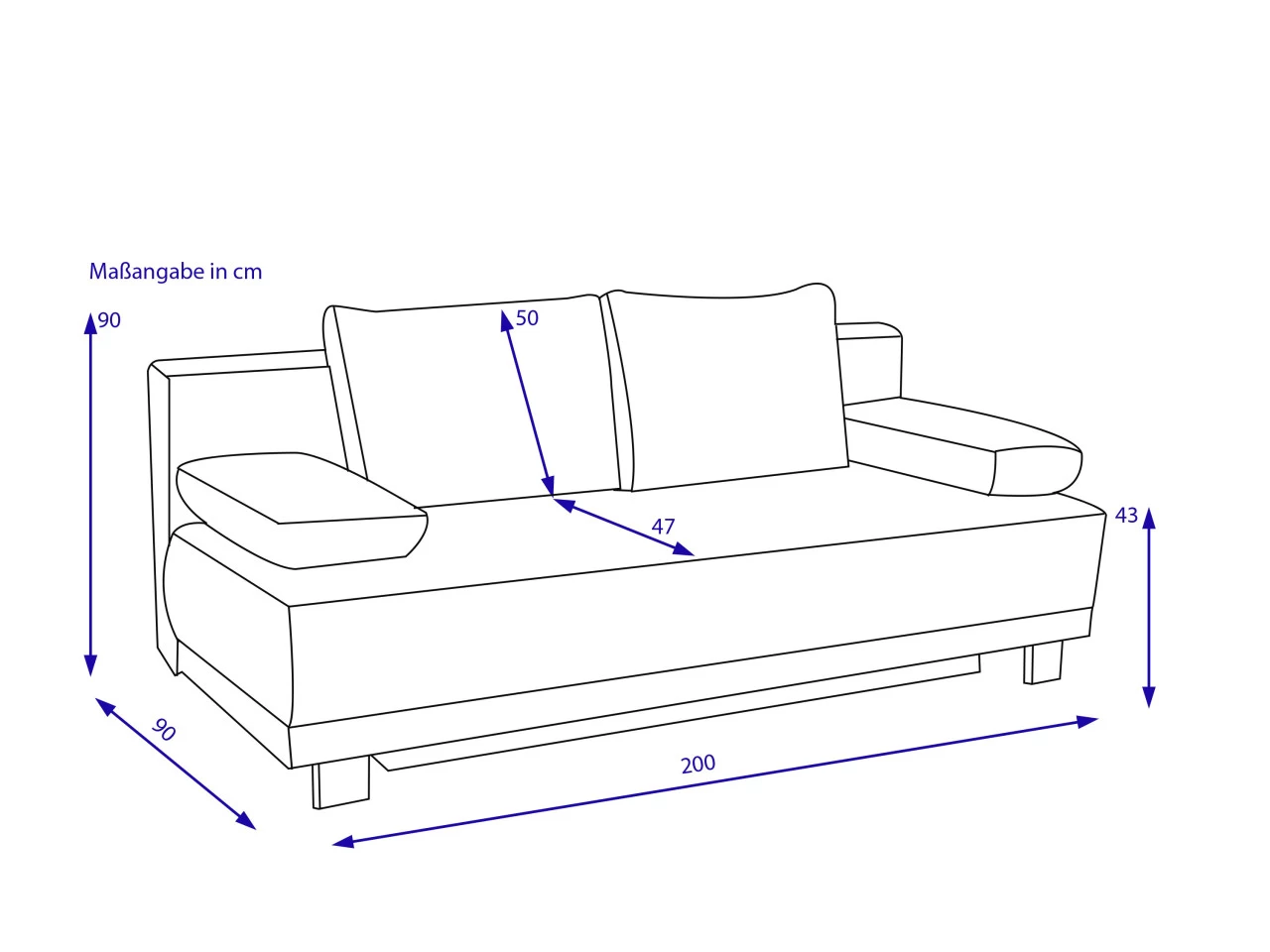 Schlafsofa Elastoform ROBERT – Bild 5