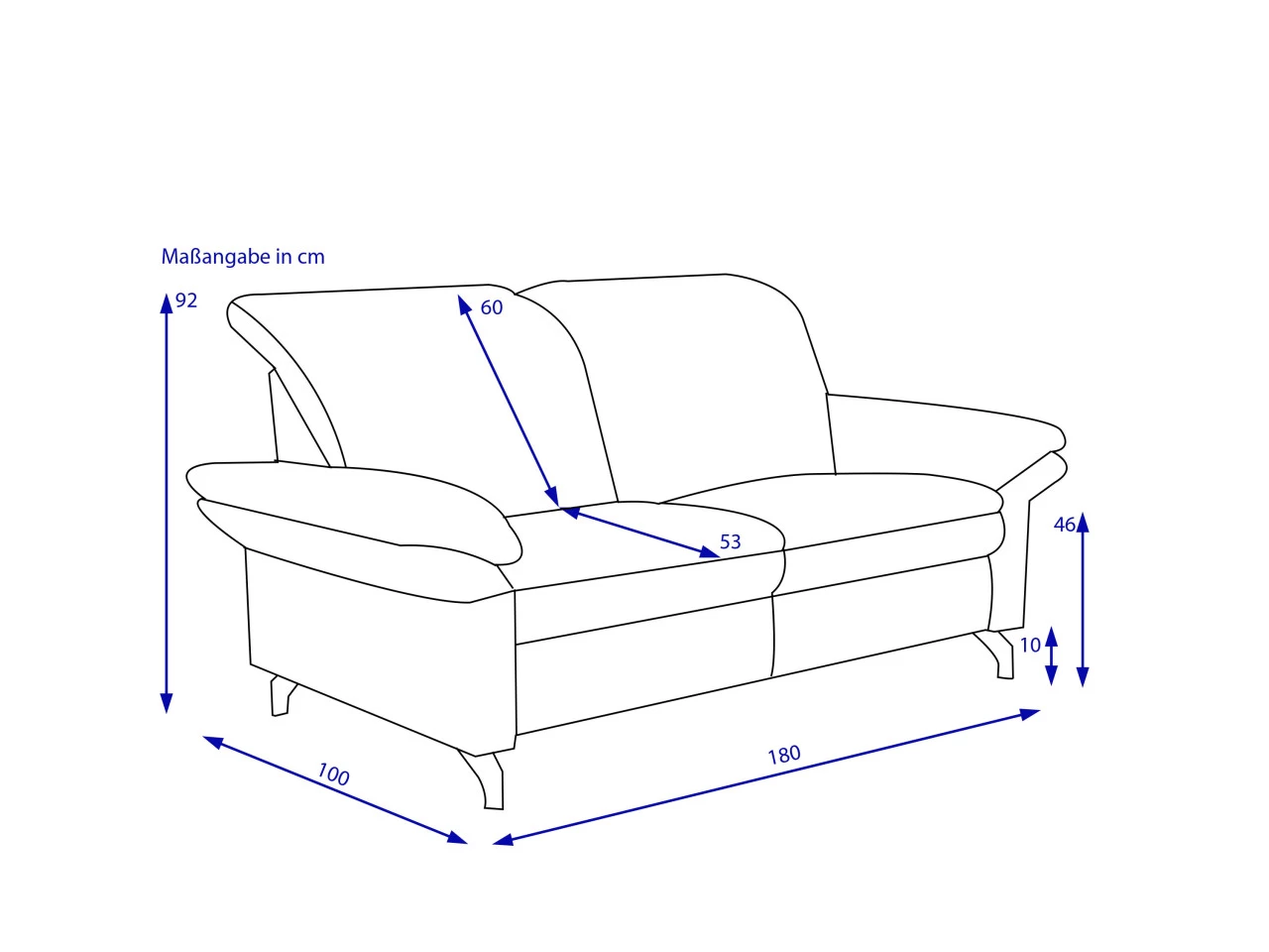 Sofa 2 Sitzer Vito SARDENA – Bild 5