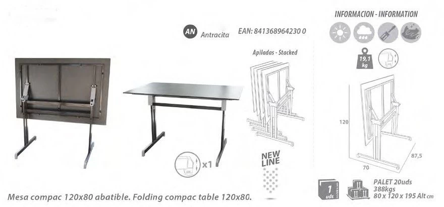 Gartentisch GASTRO – Bild 3