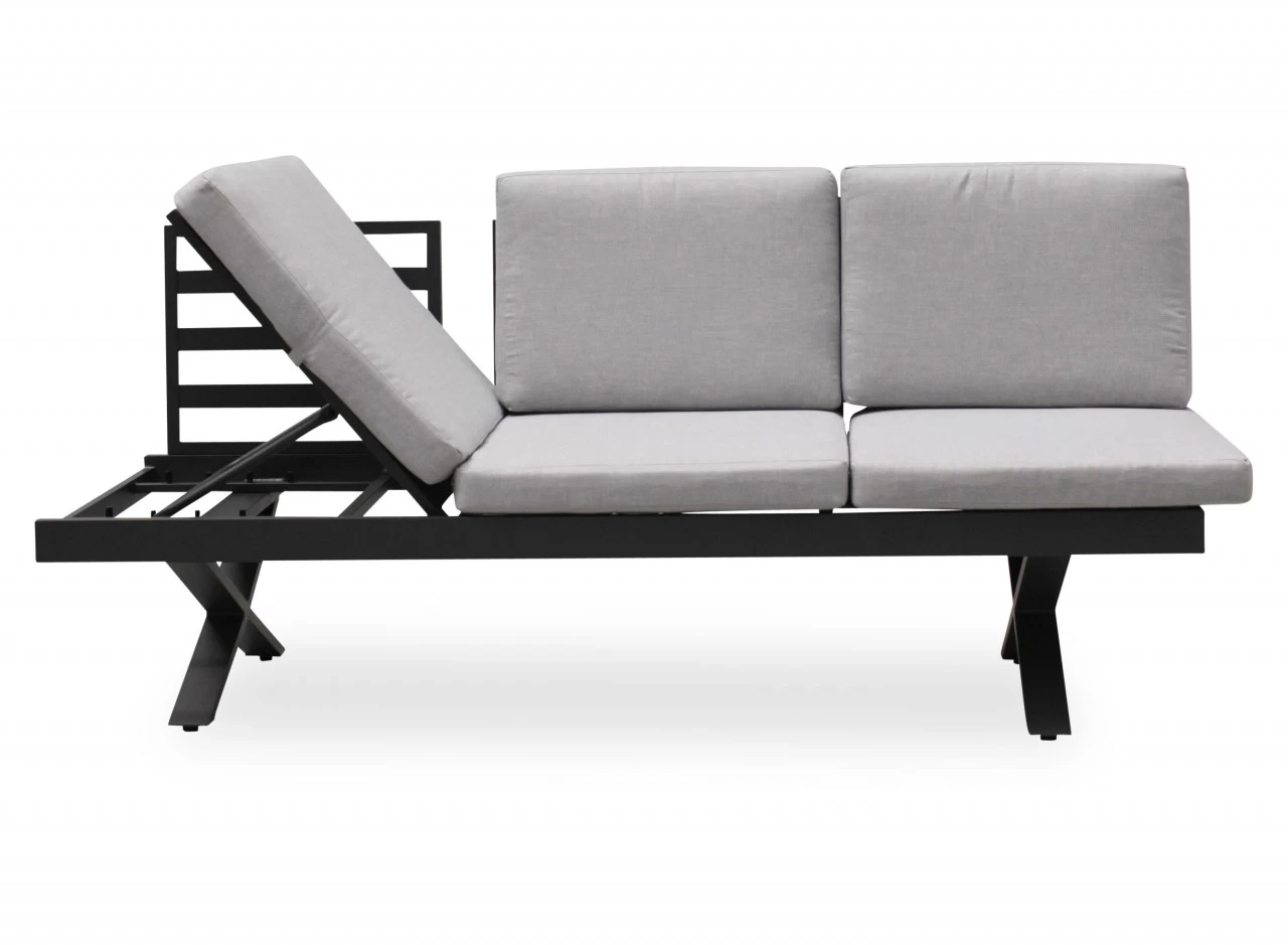 Gartensofa Outdoor 3er RIEKE Rechts