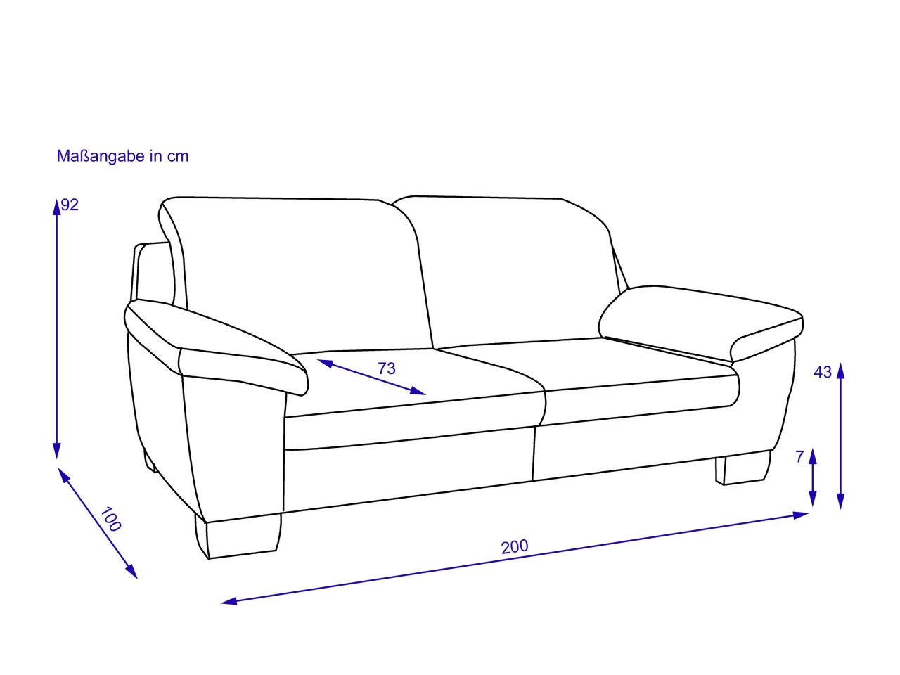 Polstergarnitur VALMONDO GIANNA – Bild 6