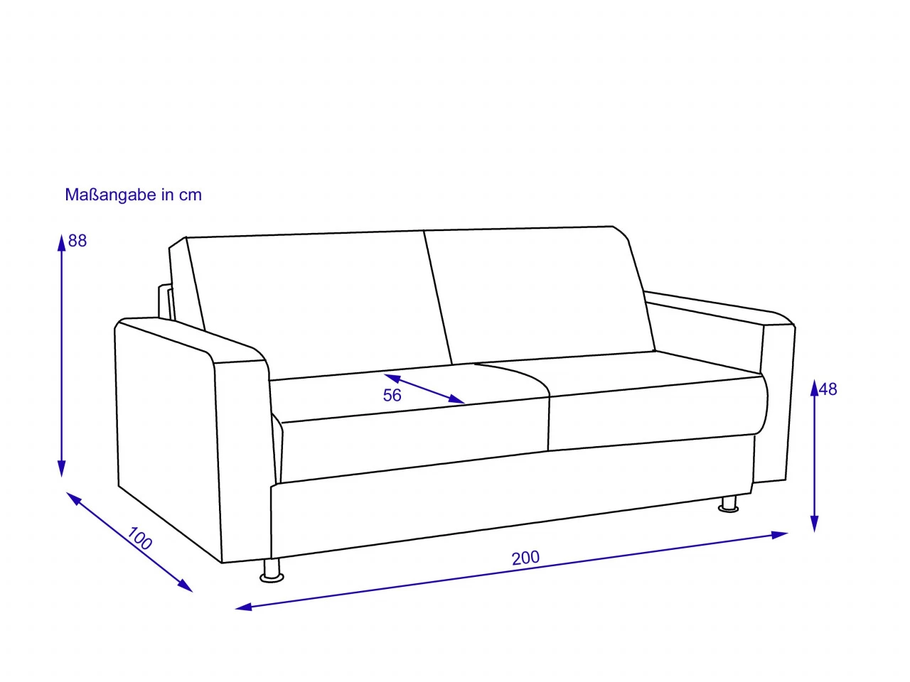 Schlafsofa BERLIN – Bild 5
