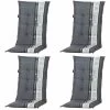 Sesselauflage Hoch 4er-Set