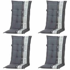Sesselauflage Hoch 4er-Set