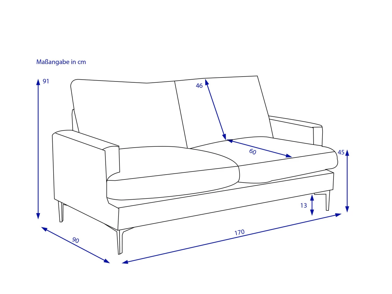 Sofa 3 Sitzer KALVIN – Bild 4