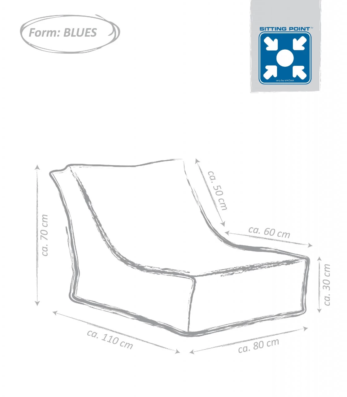 Magma Sitzsack CUBA – Bild 2